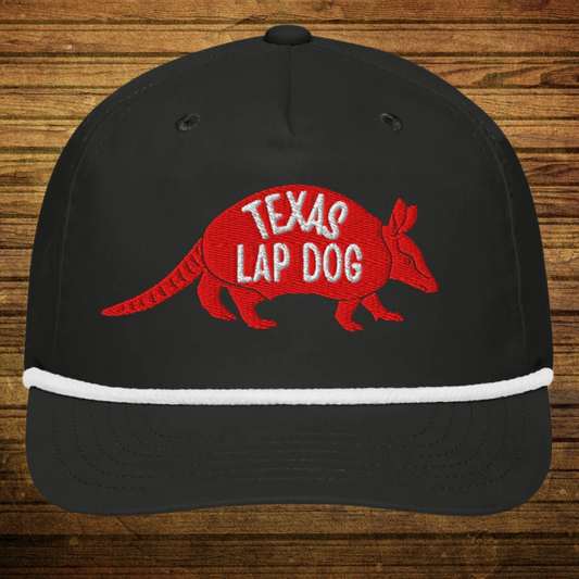Texas Lap Dog Golf rope cap