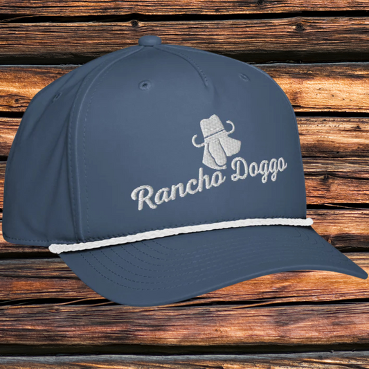 Rancho Doggo Logo Classic rope cap