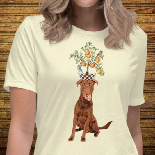 Chocolate and Oranges Women's Relaxed T-Shirt