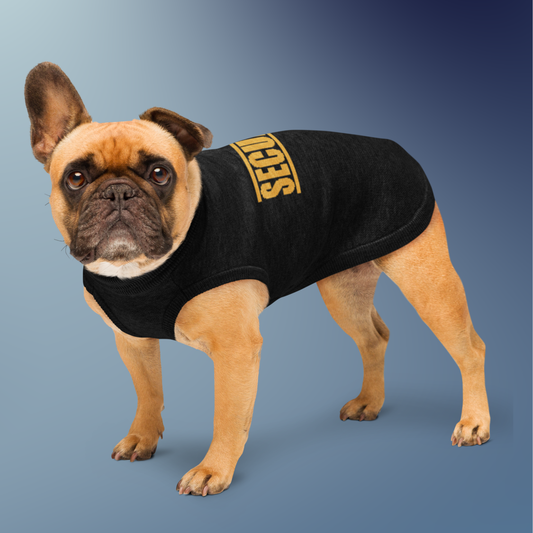 Security Dog Knitted pet sweater
