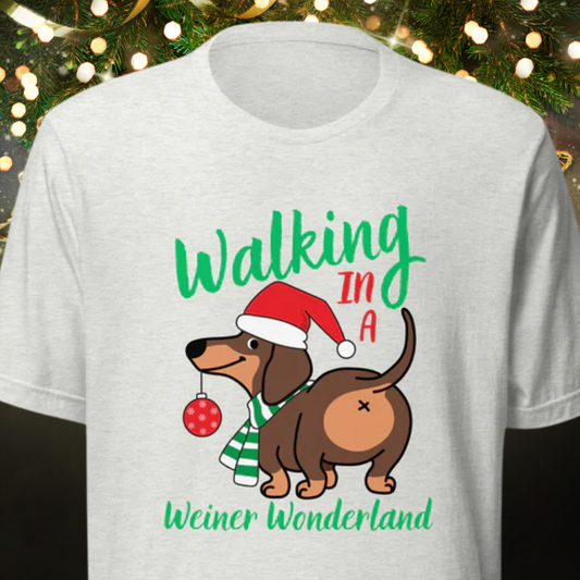 Weiner Wonderland Unisex t-shirt