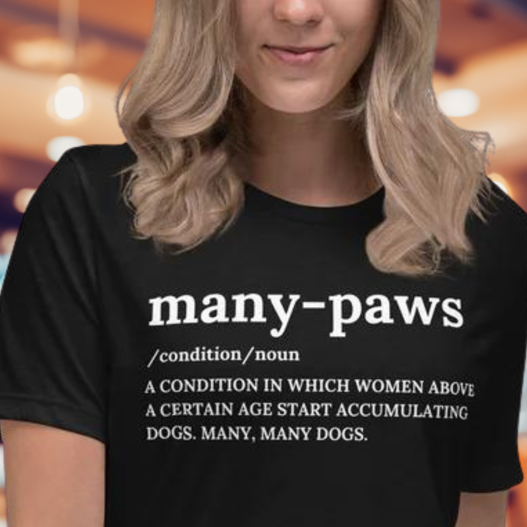 Many-Paws Women's Relaxed T-Shirt