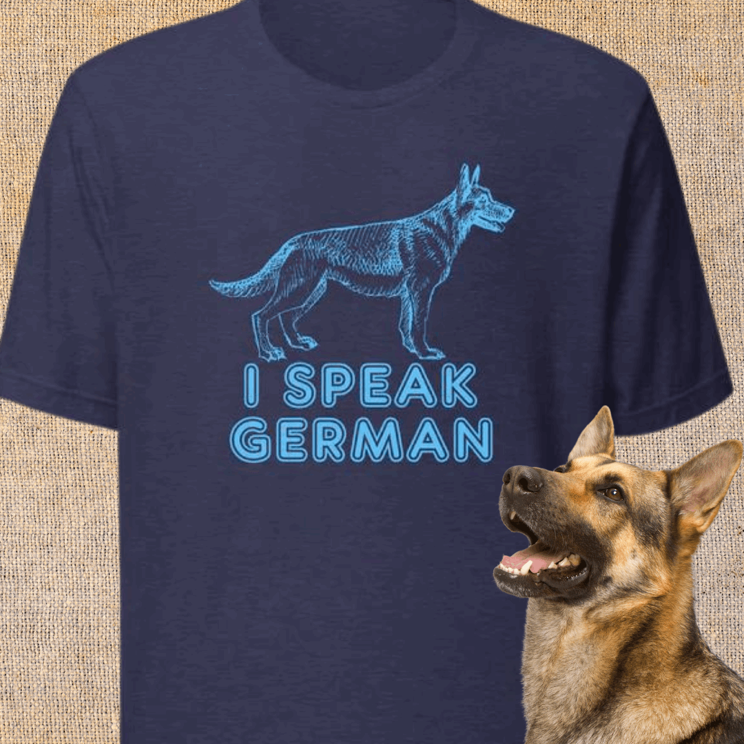 I Speak German Unisex t-shirt