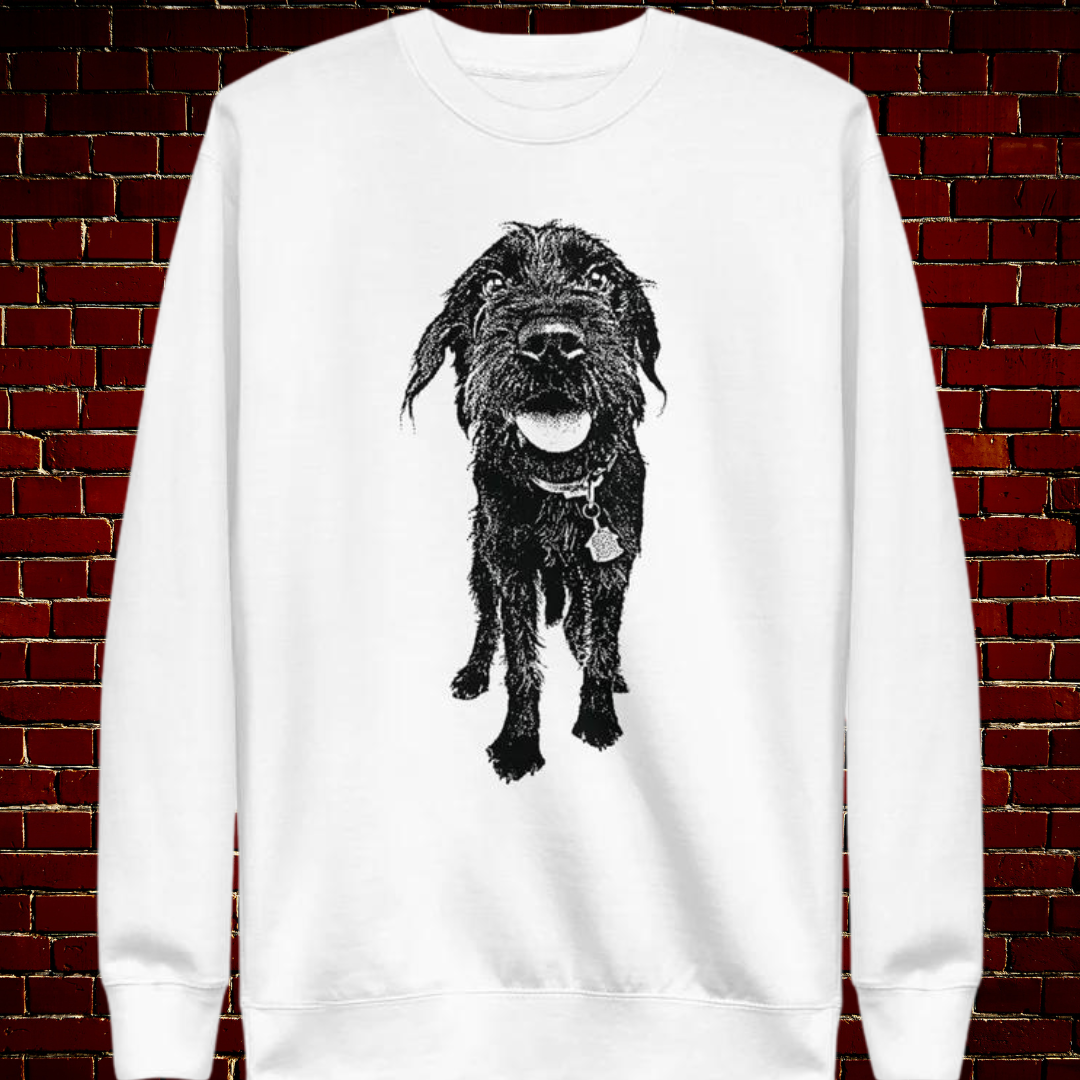 Shaggy Dog Unisex Premium Sweatshirt