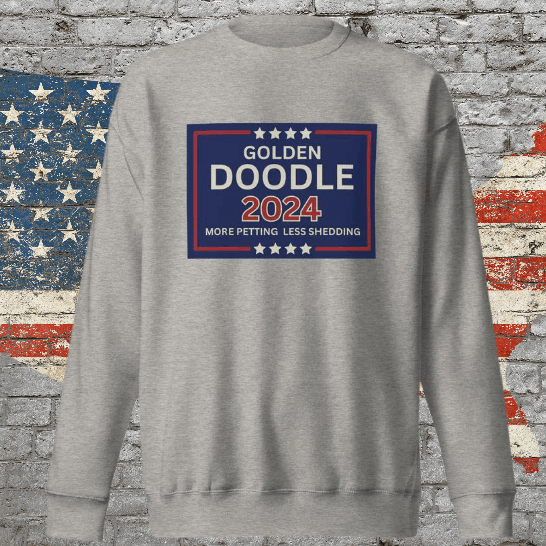 Golden Doodle 24 Unisex Premium Sweatshirt