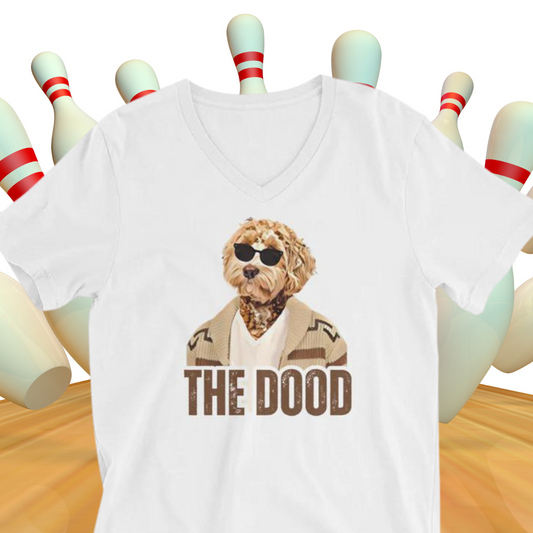 The Dood Unisex Short Sleeve V-Neck T-Shirt