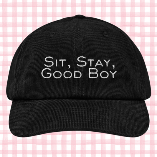 Good Boy Corduroy hat