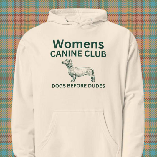 Canine Club Unisex midweight hoodie