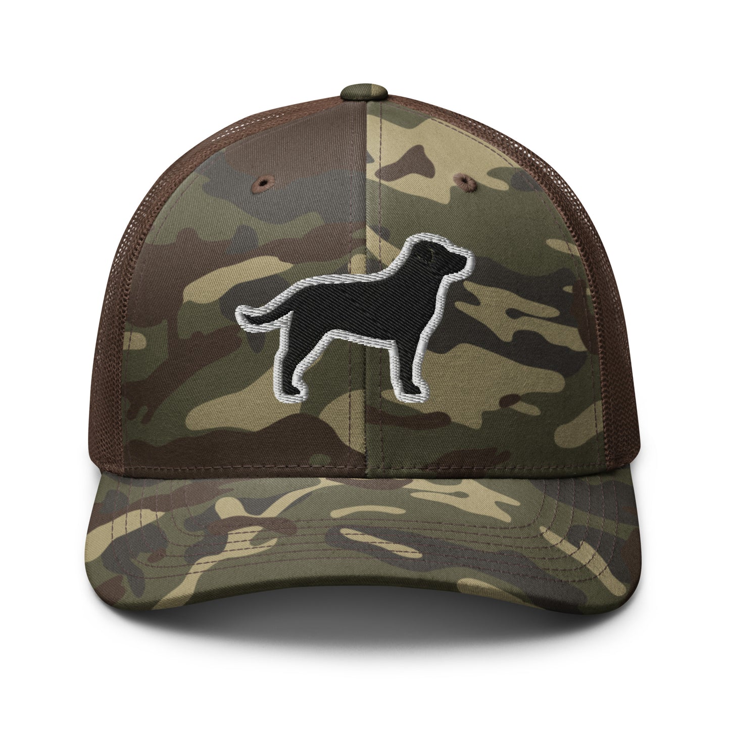 Labrador Camouflage trucker hat