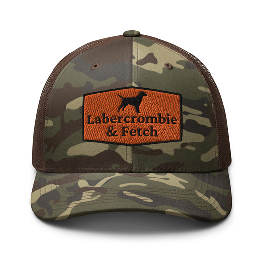 Labercrombie Camouflage trucker hat