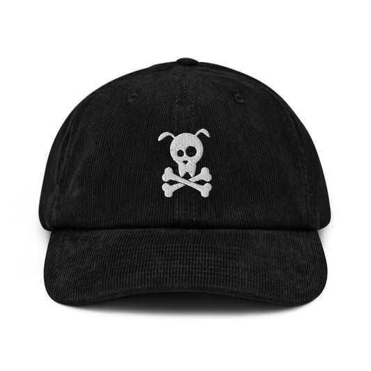 Pirate Dog Corduroy hat