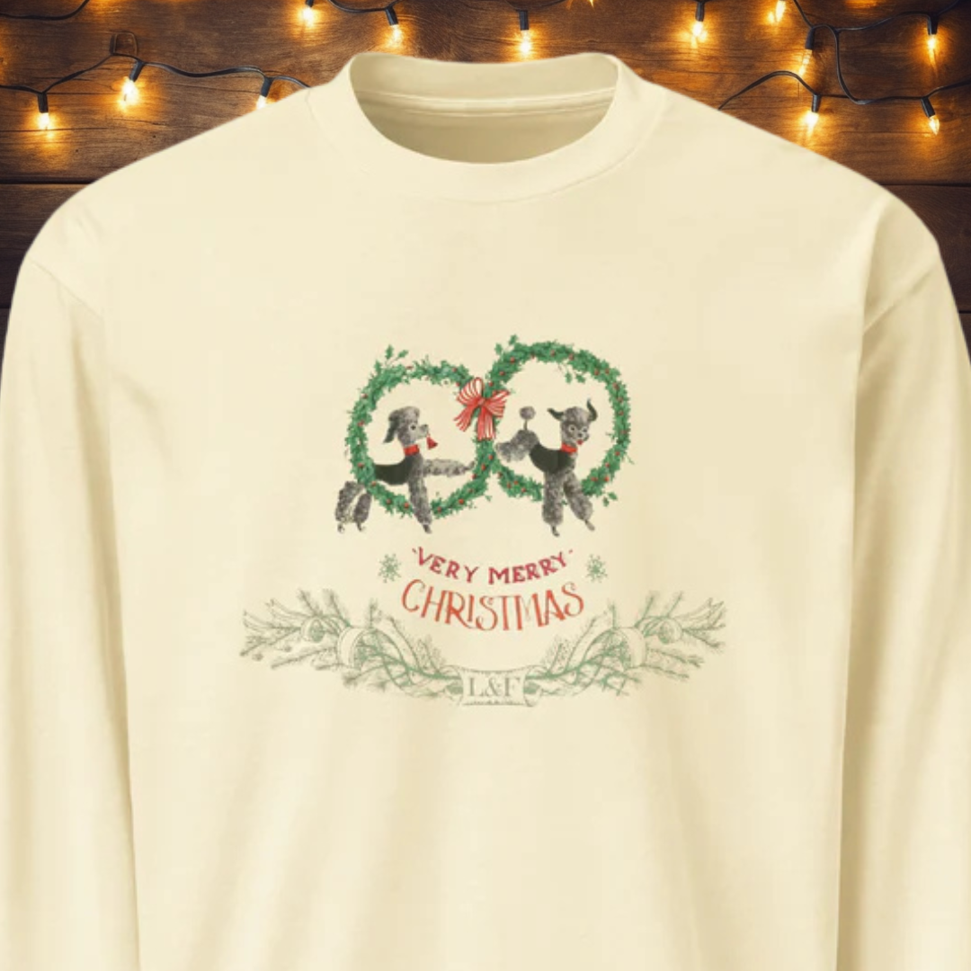 Very Merry Christmas Premium heavyweight long sleeve shirt