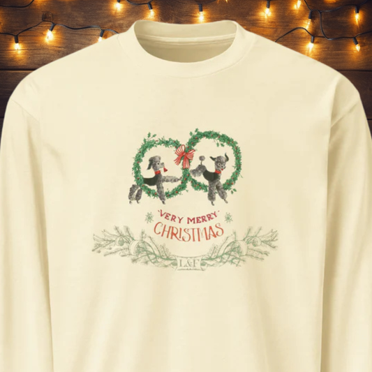 Very Merry Christmas Premium heavyweight long sleeve shirt