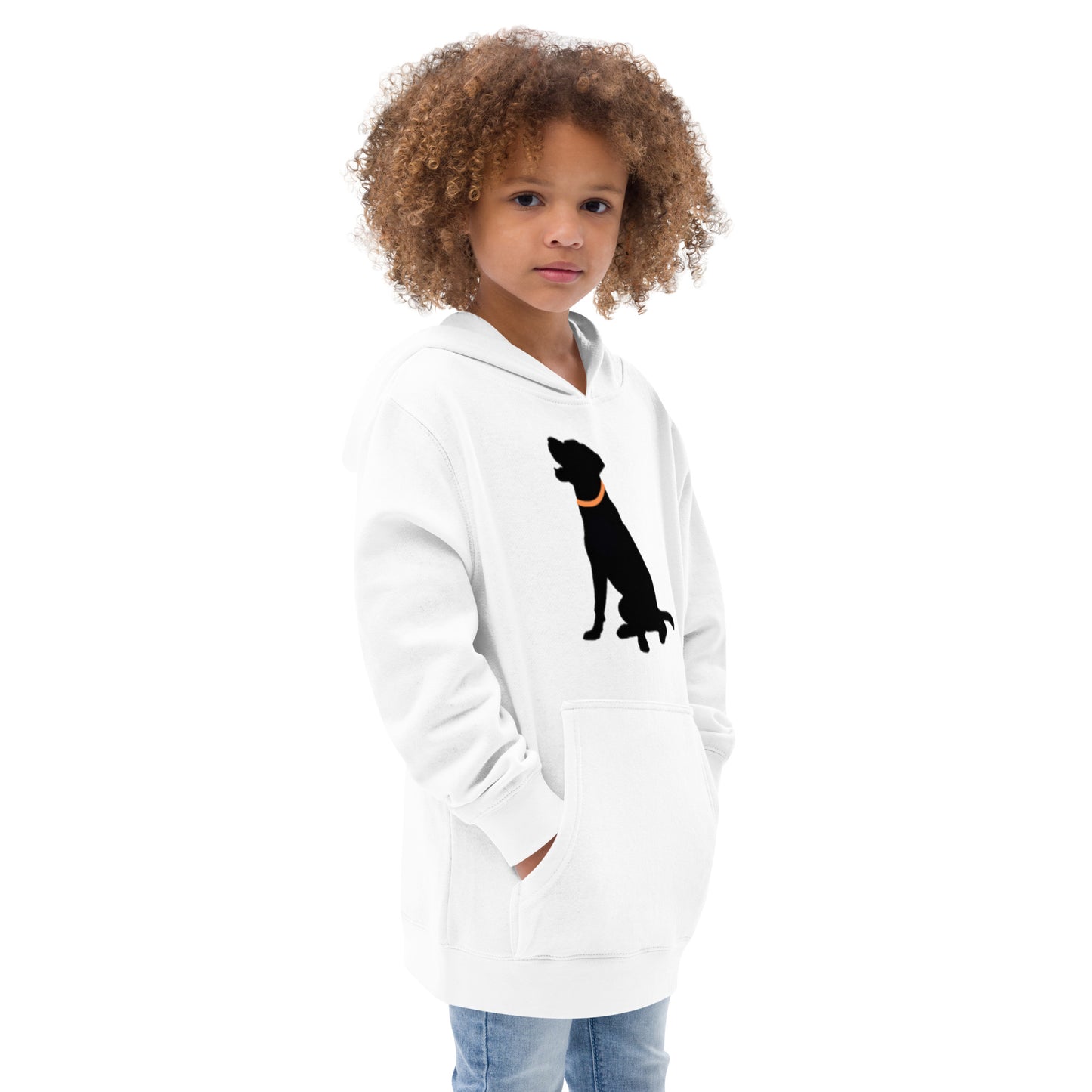 Black Lab Kids fleece hoodie