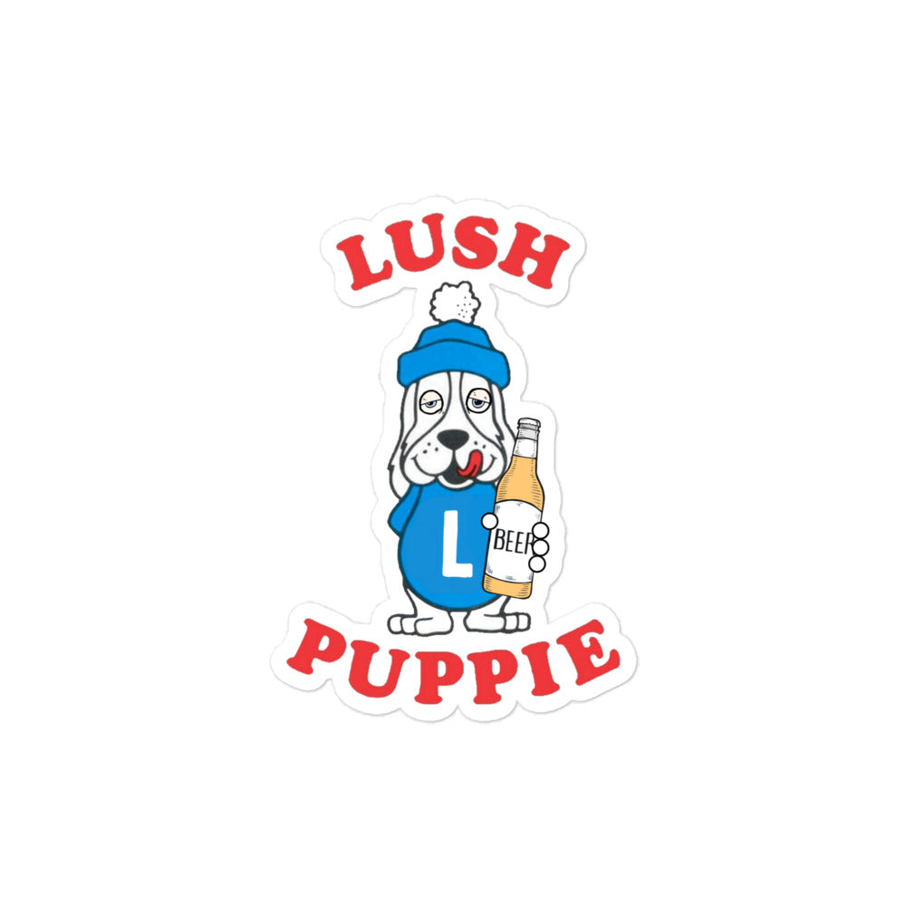 Lush Puppy stickers