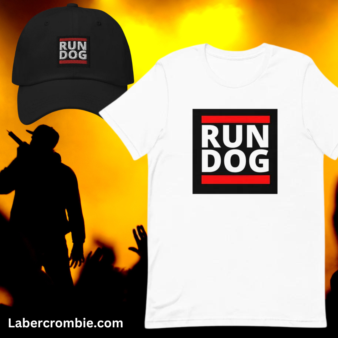 RUN DOG Unisex t-shirt