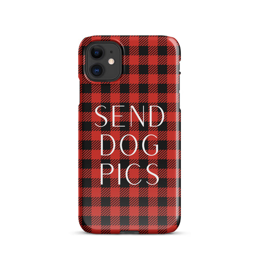 Send Dog Pics Snap case for iPhone®