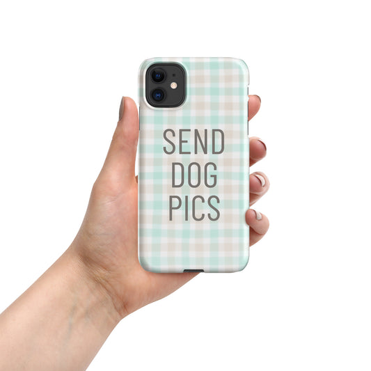 Send Dog Pics Snap case for iPhone®