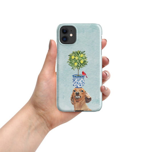 Mean Dog Snap case for iPhone®