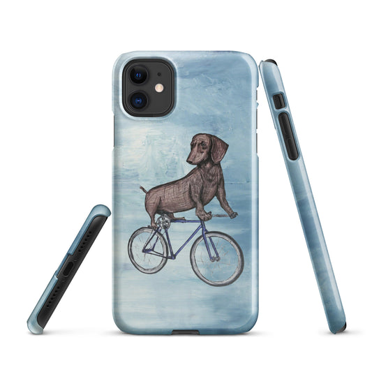 Weiner On Wheels Snap case for iPhone®