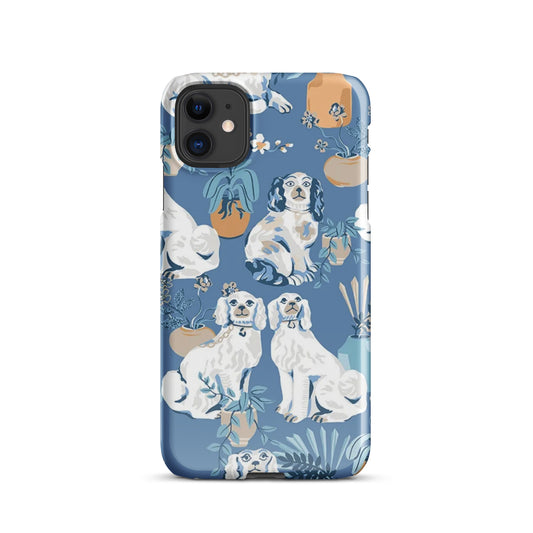 Staffordshire French Blue Snap case for iPhone®