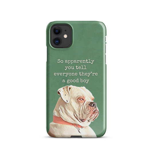 Good Boy Snap case for iPhone®
