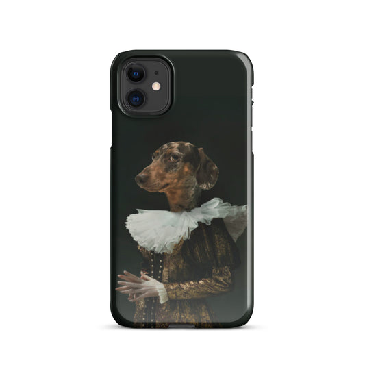 Lady Macdachshund Snap case for iPhone®