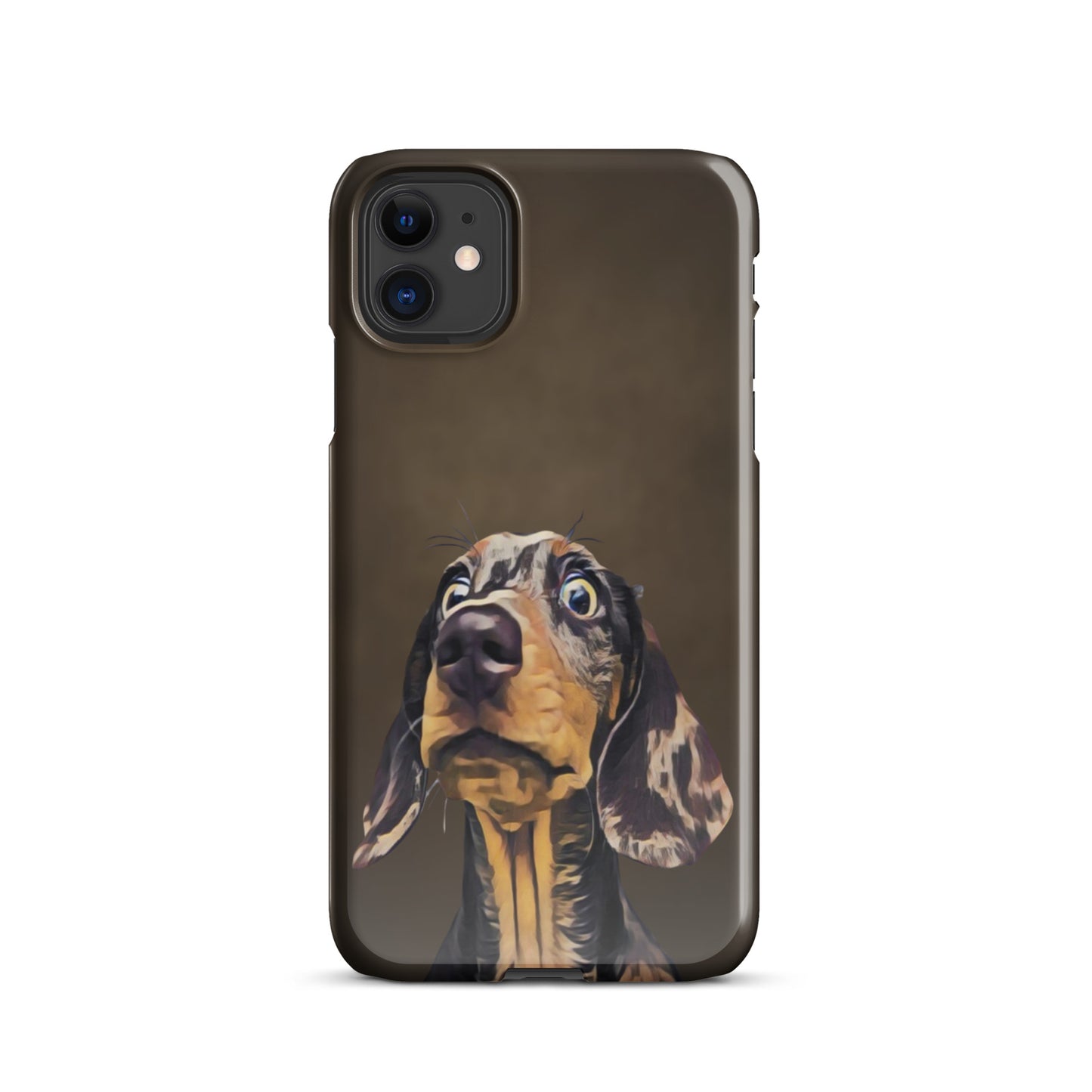 Funny Hound Dog Snap case for iPhone®