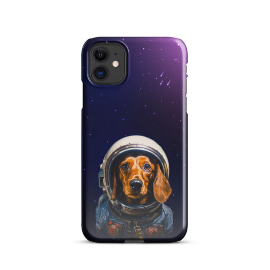 Space Dog Snap case for iPhone®