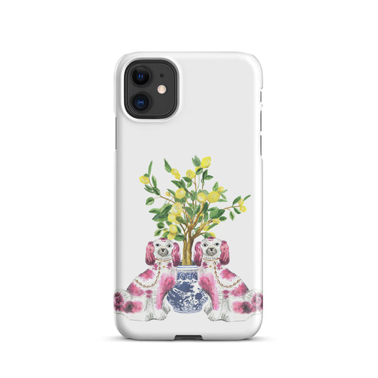 Pink Staffordshire Snap case for iPhone®