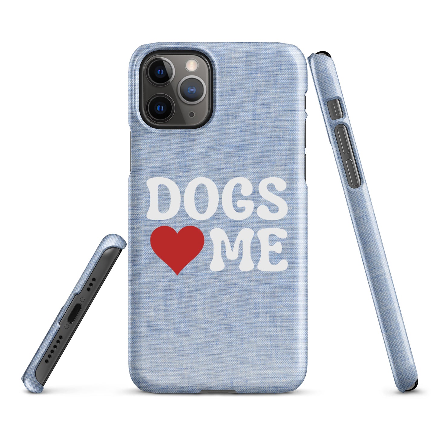 Dogs Love Me Snap case for iPhone®
