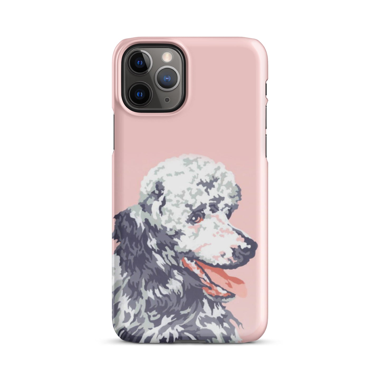 Pink Poodle Snap case for iPhone®