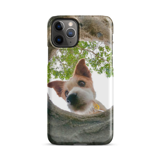 Hole Dog Snap case for iPhone®