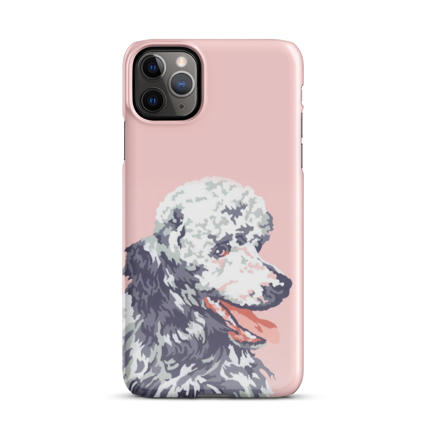 Pink Poodle Snap case for iPhone®