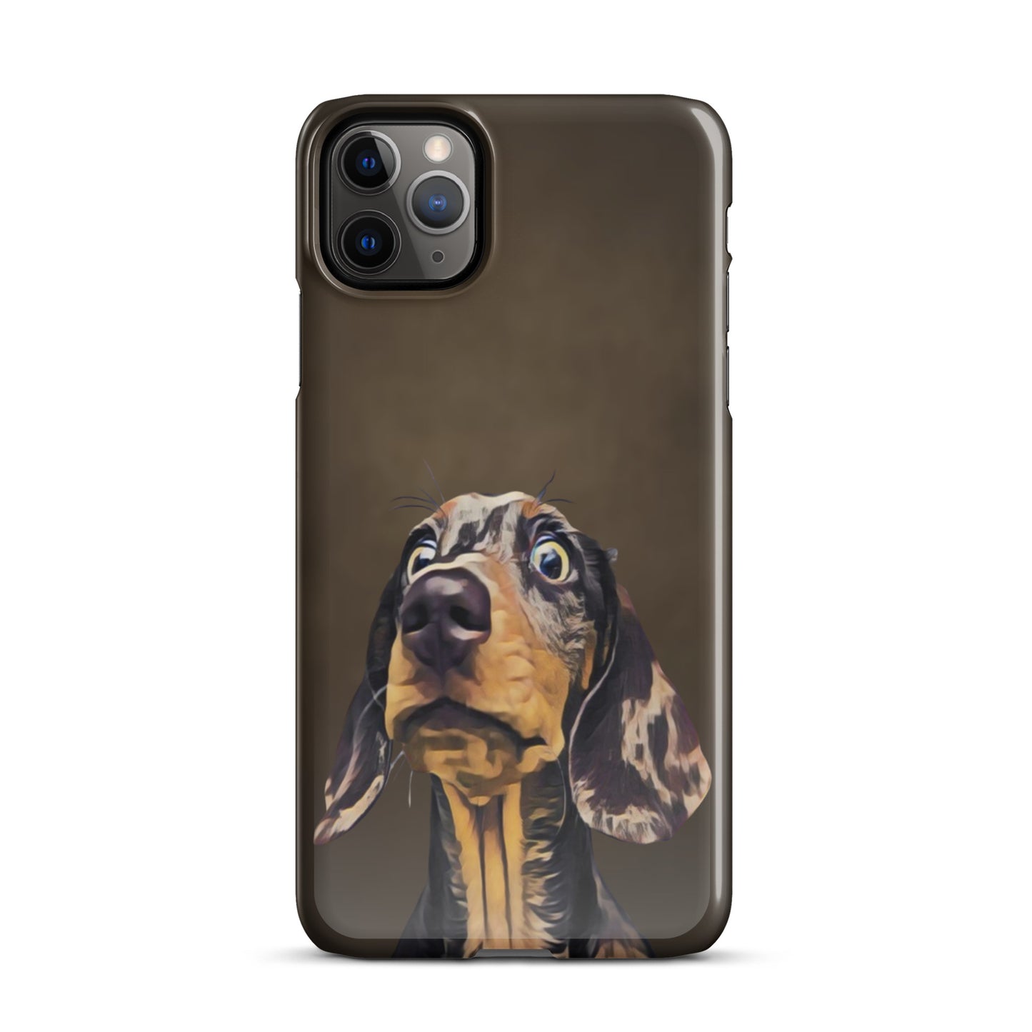 Funny Hound Dog Snap case for iPhone®