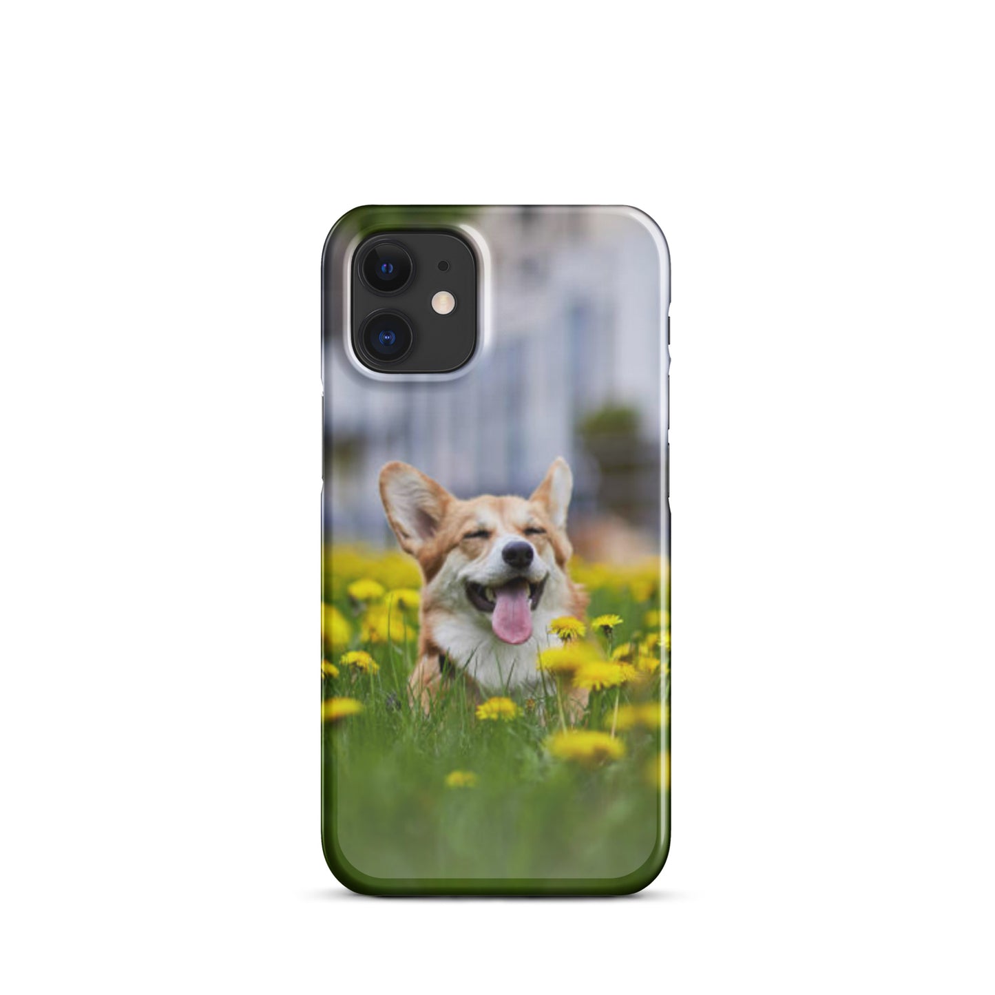 Happy Corgi Snap case for iPhone®