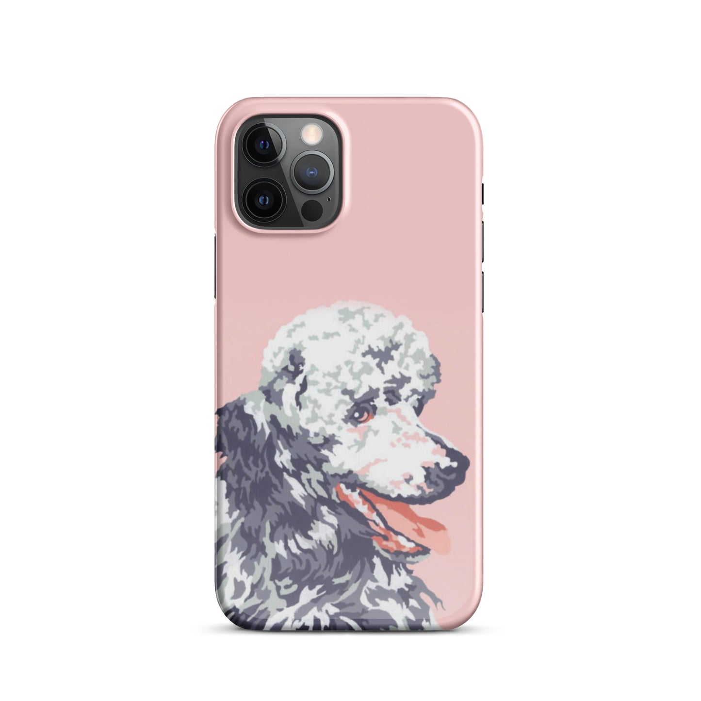 Pink Poodle Snap case for iPhone®