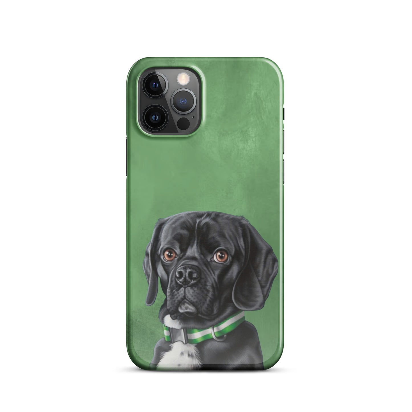 Black and White Dog Snap case for iPhone®