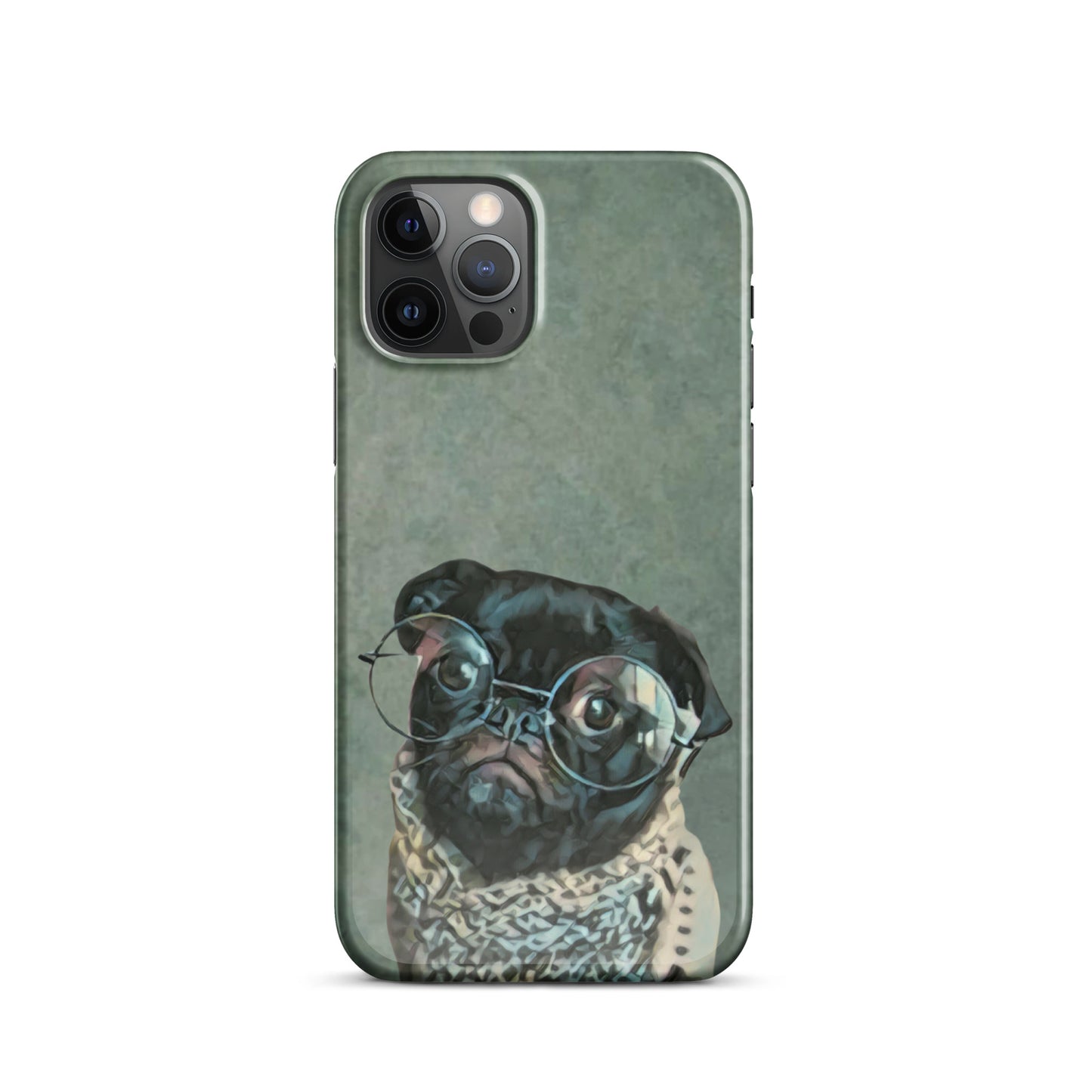 Dog in Glasses Snap case for iPhone®
