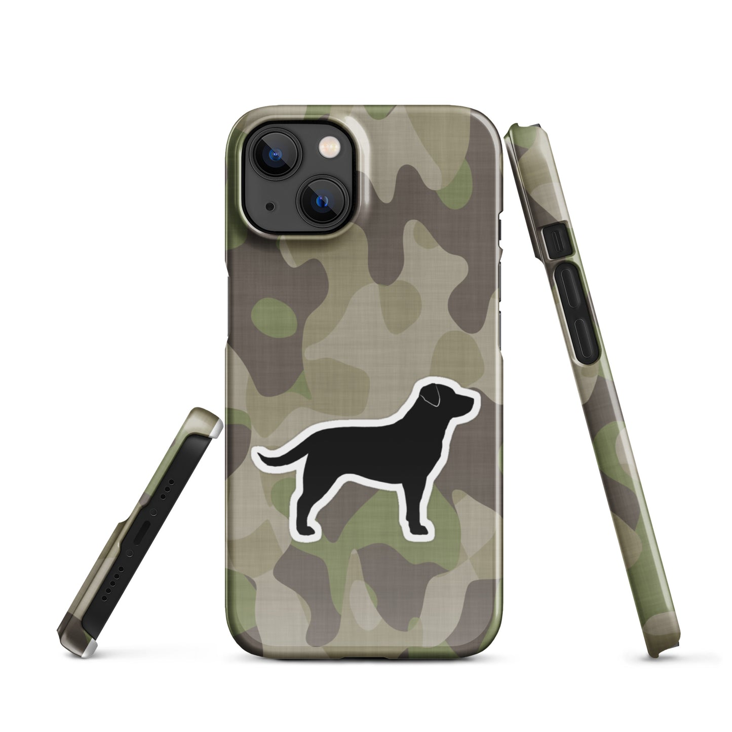 Hunting Dog Camo Snap case for iPhone®