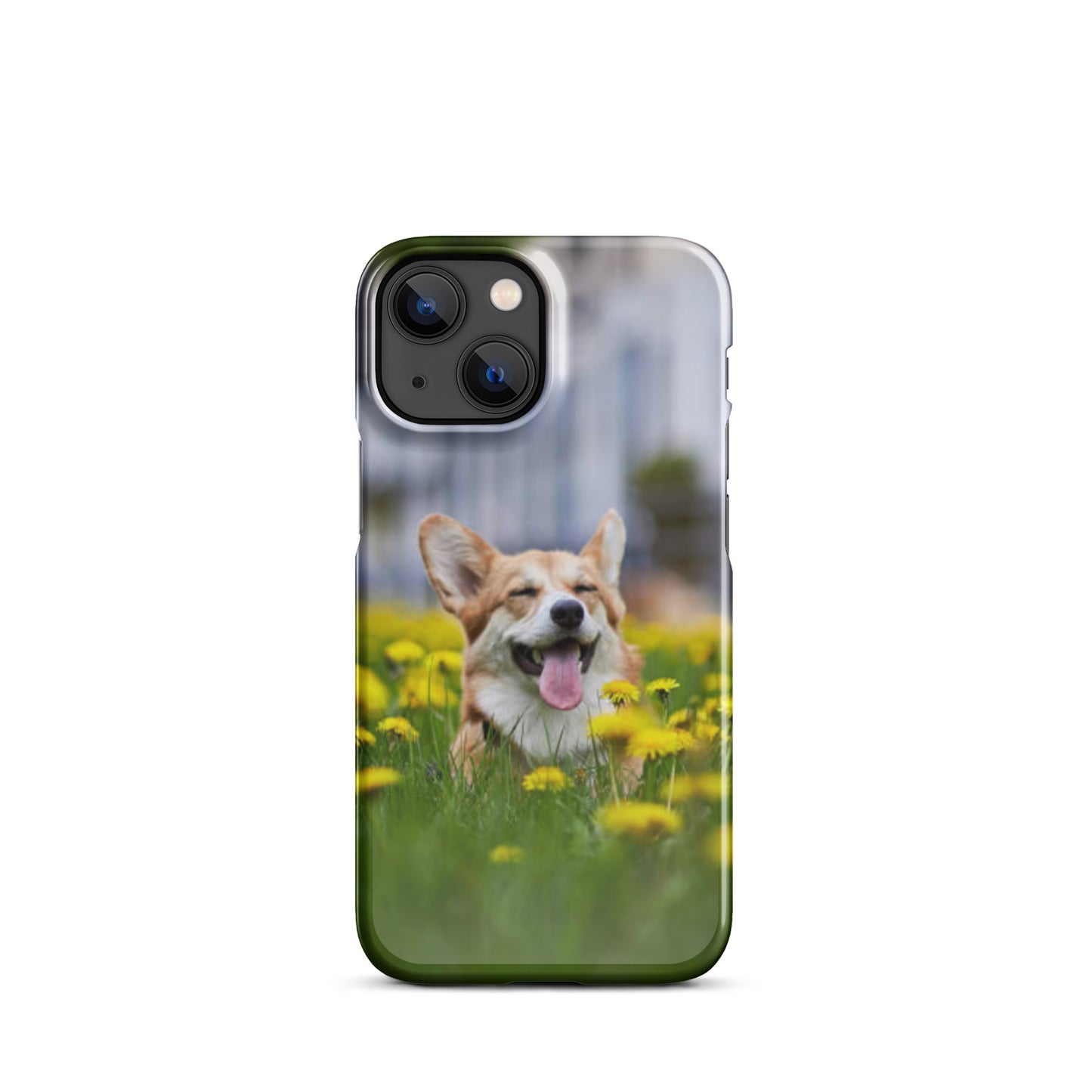 Happy Corgi Snap case for iPhone®