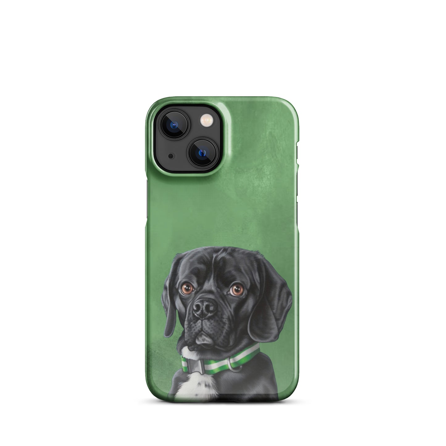 Black and White Dog Snap case for iPhone®