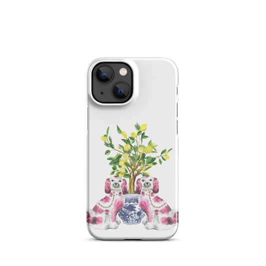 Pink Staffordshire Snap case for iPhone®