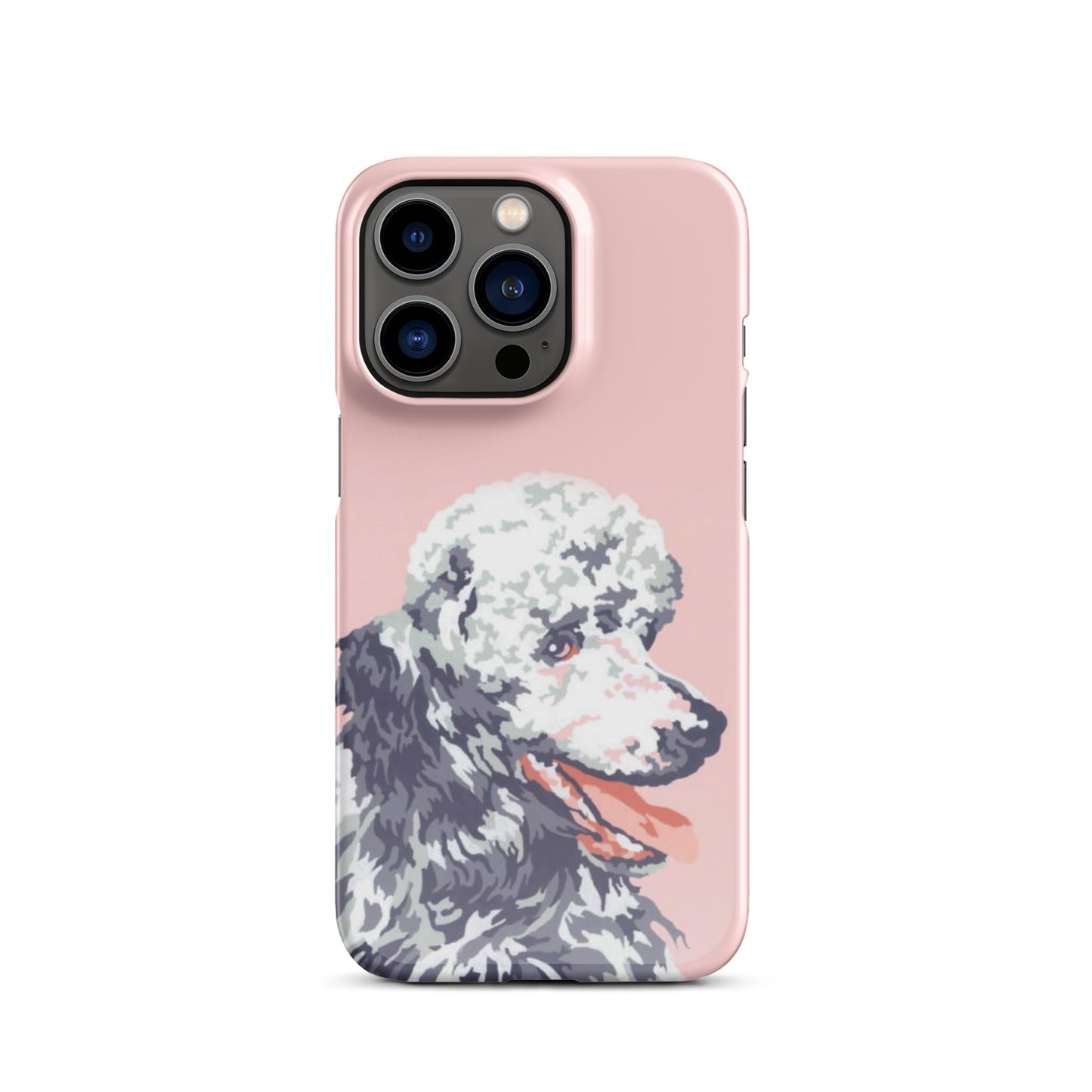 Pink Poodle Snap case for iPhone®