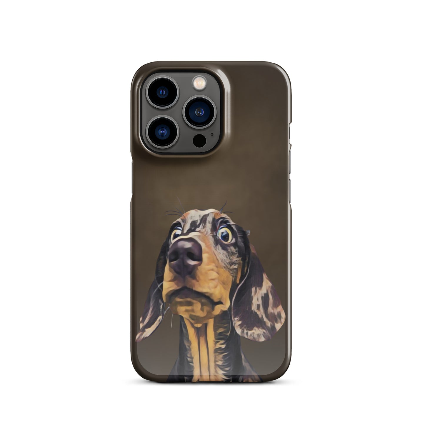 Funny Hound Dog Snap case for iPhone®