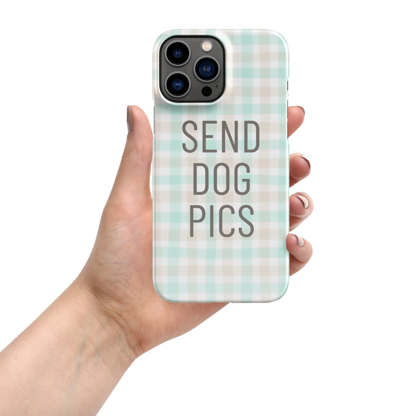 Send Dog Pics Snap case for iPhone®