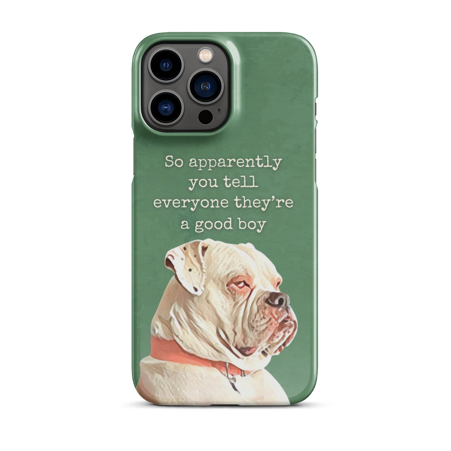 Good Boy Snap case for iPhone®