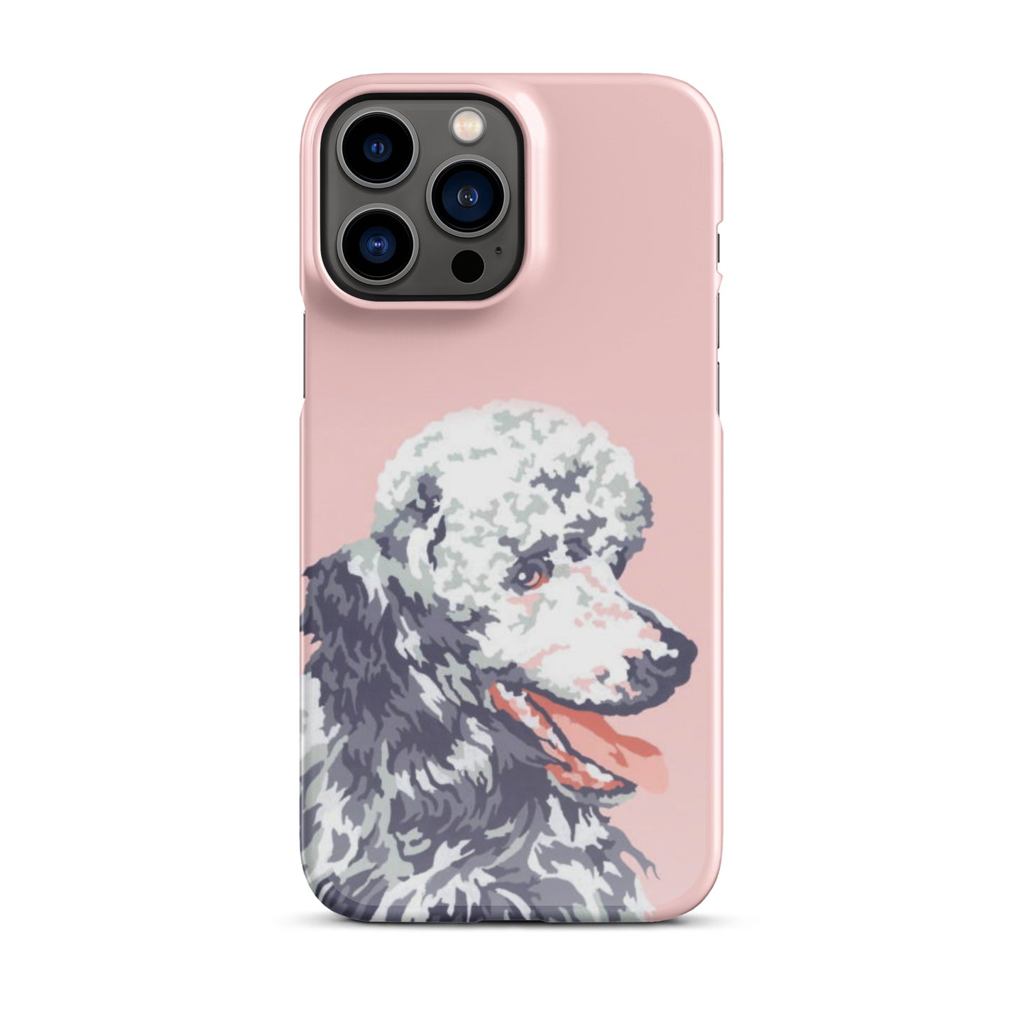 Pink Poodle Snap case for iPhone®