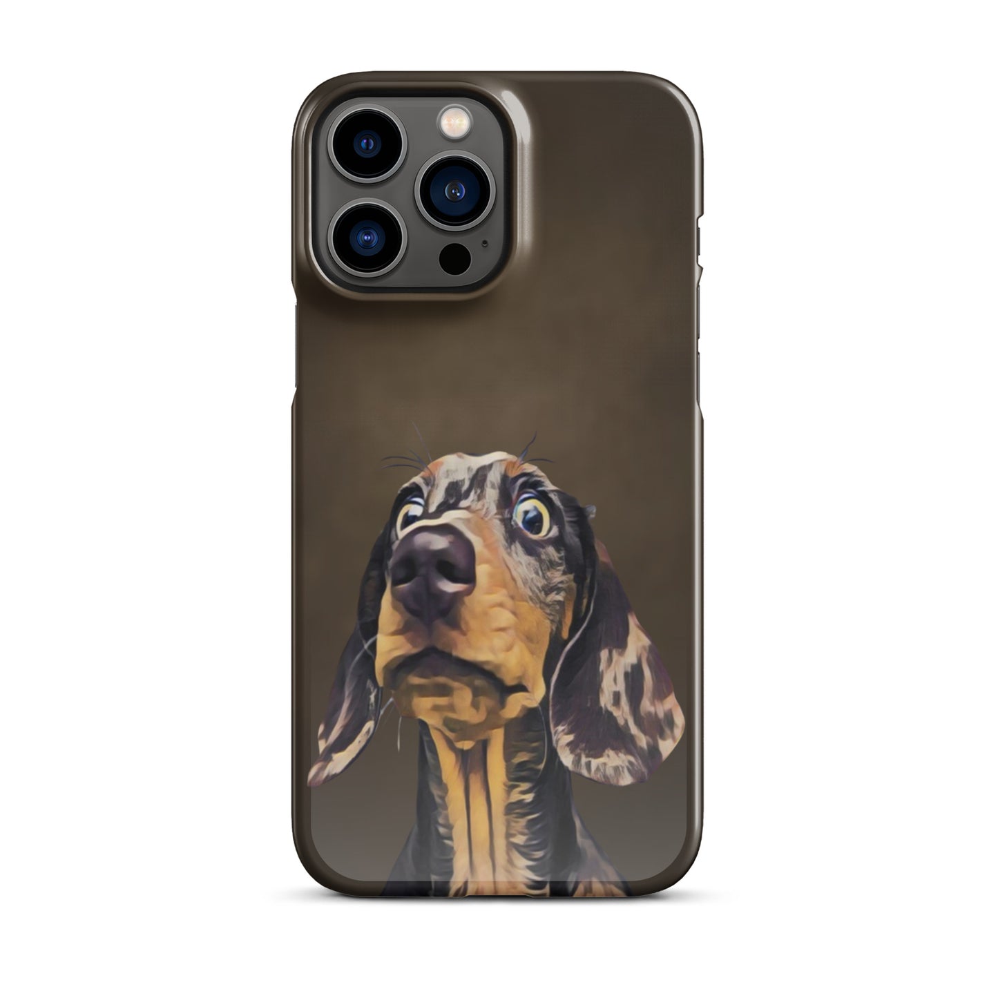 Funny Hound Dog Snap case for iPhone®