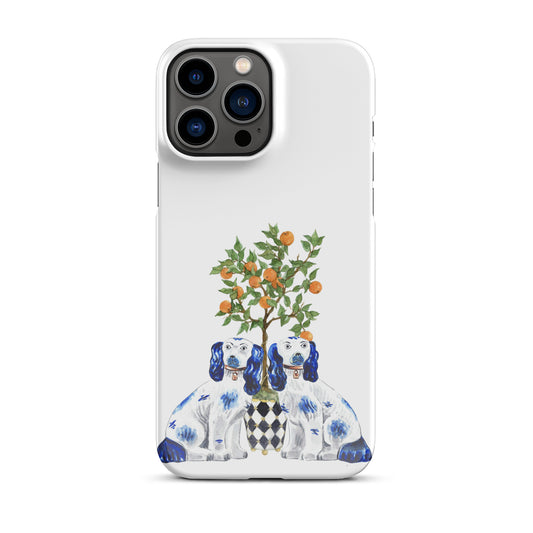 Blue Staffordshire Snap case for iPhone®